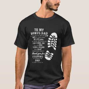 Mens Bonus Vater Vathers Day Geschenk von Tochter T-Shirt