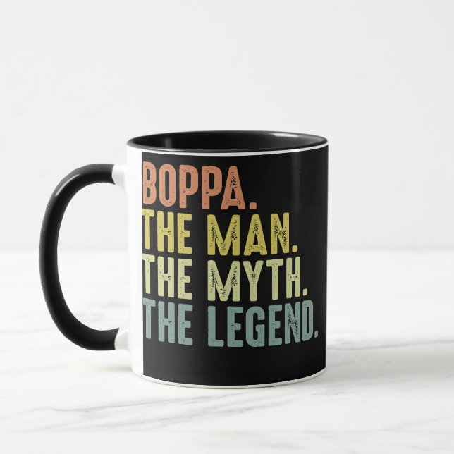 Mens Boppa Shirt für Männer Funny Vathers Day Bopp Tasse (Links)