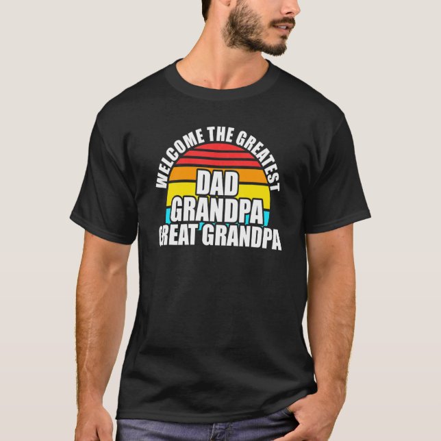 Mens Bow Down Vater Grandpa Großer Großvater Gr. T-Shirt (Vorderseite)