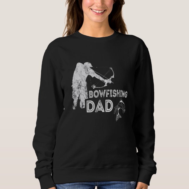 Mens Bowfish Vater BowFischer Vater Bowfisher Sweatshirt (Vorderseite)