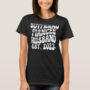 Mens Boyfriend Fiancee Husband Verheiratet 2023 Ma T-Shirt