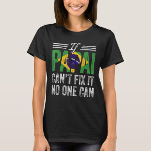 Mens Brazil Proud Brasilianer Brasilianer Roots Am T-Shirt
