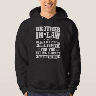 Mens Bruder im Recht haben wir versucht, Schwester Hoodie