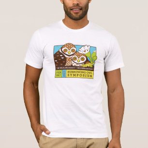 Mens Burrowing Owl Symposium T - Shirt