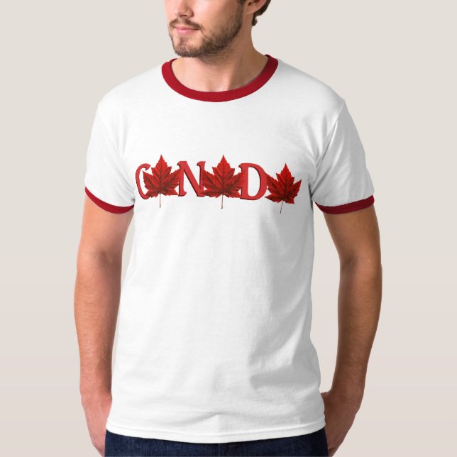 Men's Canada T - Shirt Kanada Souvenir Shirt (Vorderseite)