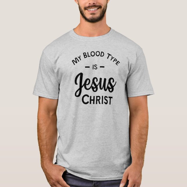 Mens Christlich T - Shirt (Vorderseite)