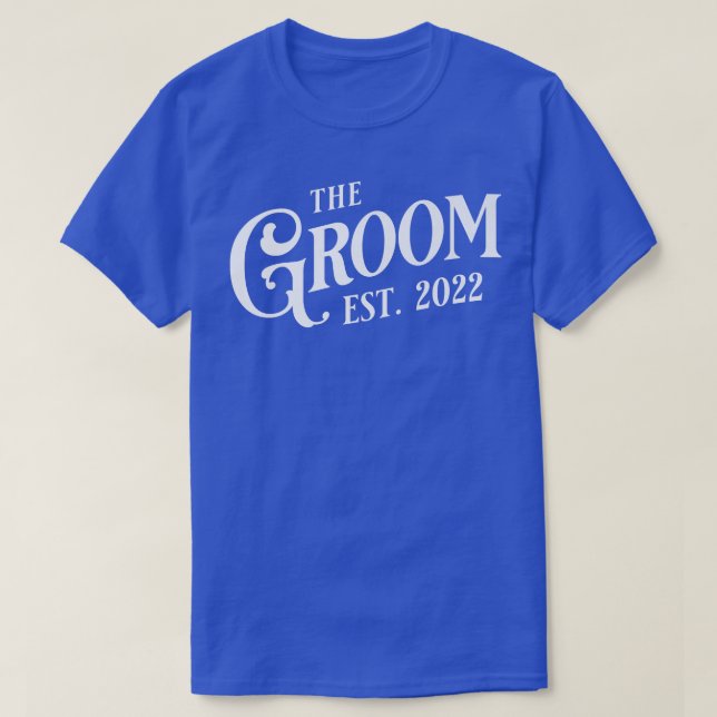 Mens Classic Groom Est T-Shirt (Design vorne)