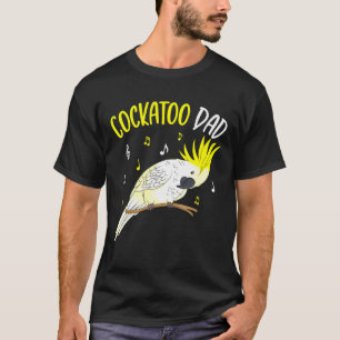 Mens Cockatoo Vater Parrot Bird Men T-Shirt