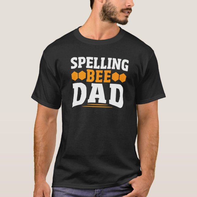 Mens Competitive Spelling Contest Spelling Dad  Sp T-Shirt (Vorderseite)