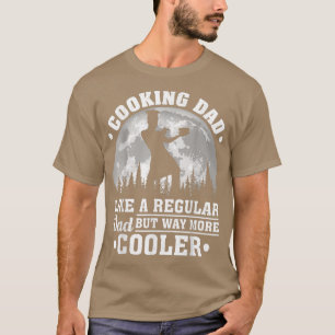 Mens Cooking Vater wie ein regelmäßiger Vater Funn T-Shirt
