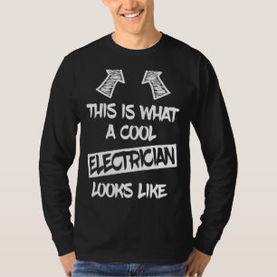 Mens Cool Electrician Electronics SA T-Shirt