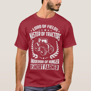 Mens Cool Funny Local Bauer Redewendungen Traktor T-Shirt