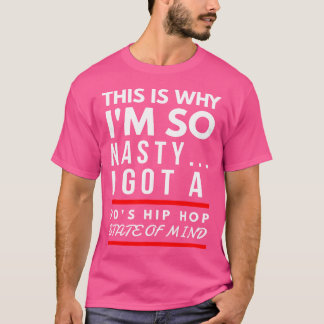 Mens Cool Hip Hop Old School Street mit Drippin T-Shirt