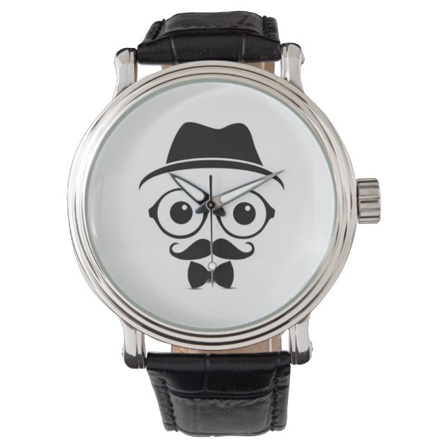 Men's Cool Trendy Hipster Typ Watch Armbanduhr (Vorderseite)