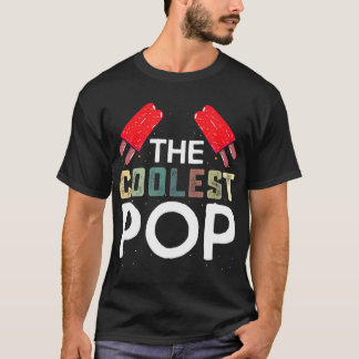 Mens Coolster Pop Funny Bester Vater je Cool Väter T-Shirt