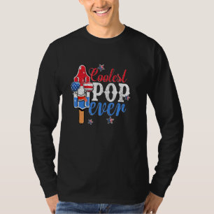 Mens Coolster Pop je amerikanische Flaggenbombe Ei T-Shirt