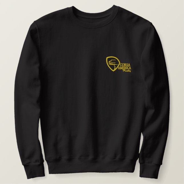 Mens Corsa besticktes Sweatshirt (Design vorne)