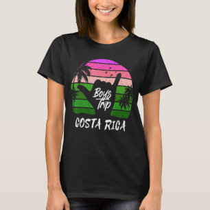 Mens Costa Rica Typ Ausflug Matching Vacacation Su T-Shirt