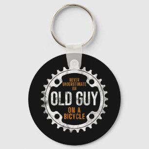 Mens Cycling - Unterschätzen Sie nie einen alten T Schlüsselanhänger