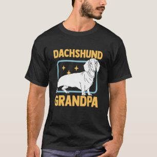 Mens Dackel Opa Dackeln Hundebesitzer Dachs T-Shirt