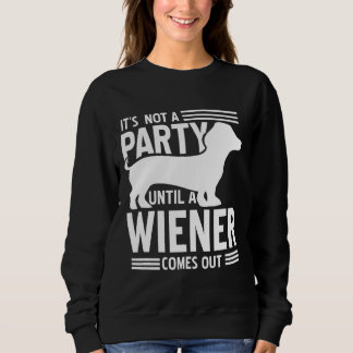 Mens Dackel Weiner Dog Funny Gift Sweatshirt