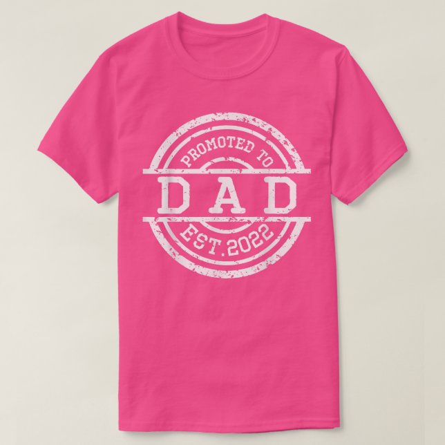 Mens Dad Est T-Shirt (Design vorne)