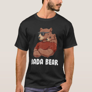 Mens Dada Bear - Vater Kinder Tochter Son Papa Bea T-Shirt