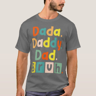 Mens DADA DADDY VATER BRUH! Von Son Boys Vathers D T-Shirt