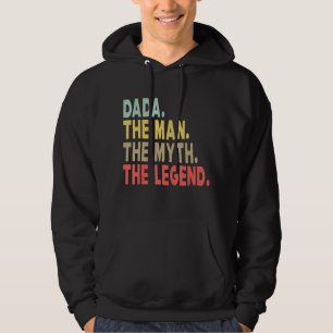 Mens Dada Der Mensch Der Mythos Der legendäre Vate Hoodie