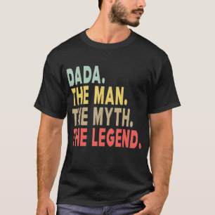 Mens Dada Der Mensch Der Mythos Der legendäre Vate T-Shirt