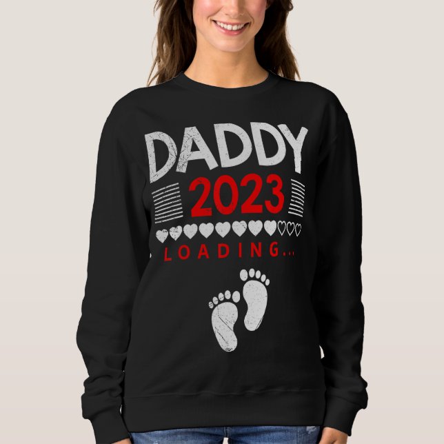 Mens Daddy 2023 Vater für 2023 Sweatshirt (Vorderseite)