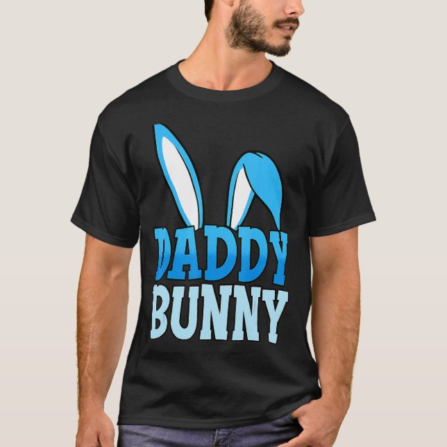 Mens Daddy Bunny Niedlich Costume Vater Familie Ma T-Shirt (Vorderseite)