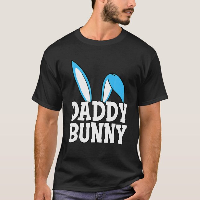 Mens Daddy Bunny Niedlich Costume Vater Familie Ma T-Shirt (Vorderseite)