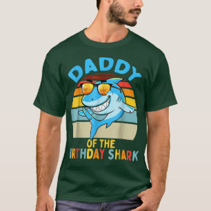 Mens Daddy des Hais Geburtstags Vater Matching Fam T-Shirt