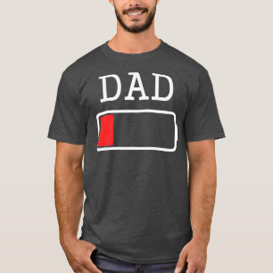 Mens Daddy, leichtbatteriebetrieben, Matching Väte T-Shirt