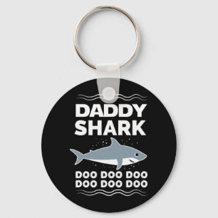 Mens Daddy Shark Doo Doo Doo Matching Family Schlüsselanhänger