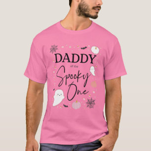 Mens Daddy von der Spooky ein Mädchen ersten Gebur T-Shirt