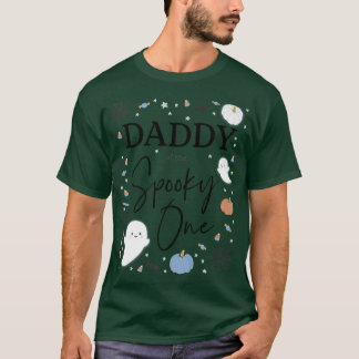 Mens Daddy von der Spooky One Birthday Boy 1s T-Shirt