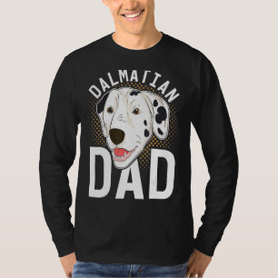 Mens Dalmatiner Vater Tier Papa Hundebesitzer Hund T-Shirt