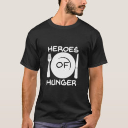 Mens Dark Heroes of Hunger T - Shirt
