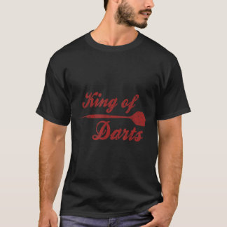 Mens Dart Player Cool zitieren den Dartkönig T-Shirt