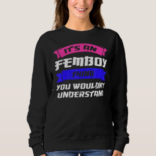 Mens, das ist eine Femonie, die einem Südkorea ein Sweatshirt