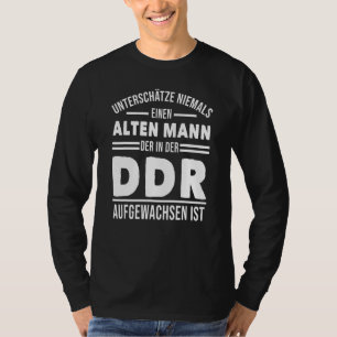 Mens Ddr Ossi DDR Deutschland Männer T-Shirt