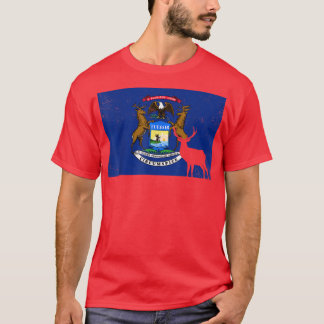 Mens Dejagd Proud Patriotic Hunter Wildlife  T-Shirt