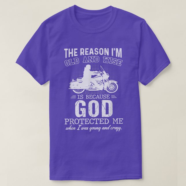 Mens der Grund, warum ich alt bin & weise ist, wei T-Shirt (Design vorne)