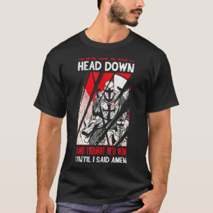 Mens, der Teufel sah mich mit meinem Kopf nieder,  T-Shirt