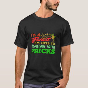 Mens Die Blume Business blüht Florist Horti T-Shirt
