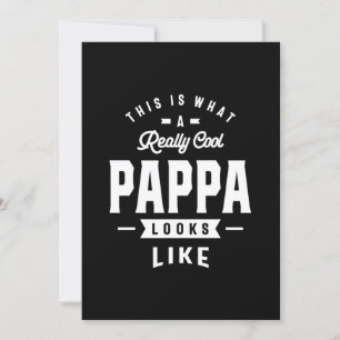 Mens Dies ist was für ein wirklich Cooles Pappa Ge Einladung
