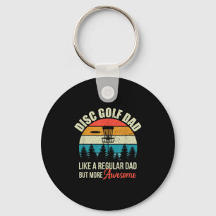 Mens Disk Golf Basket Zitat Funny Disc Golf Vater Schlüsselanhänger
