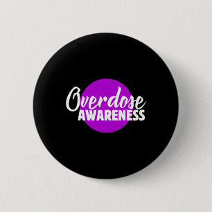 Mens Drug Overdose Awareness Oloid Glaube Hope End Button